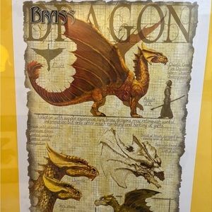 Richard (Rick) Sardinha Witzards of The Coast 2003 Dragon Print